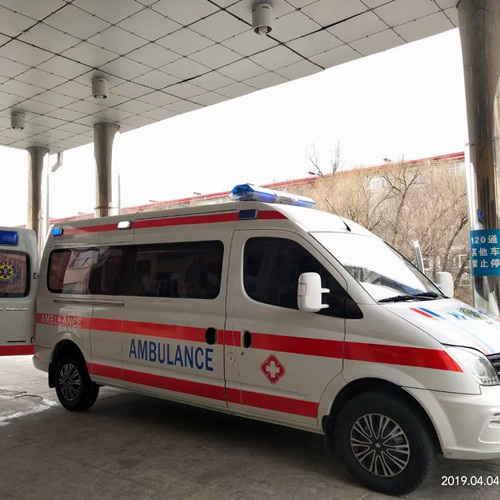 鹿泉救护车出租服务案例2